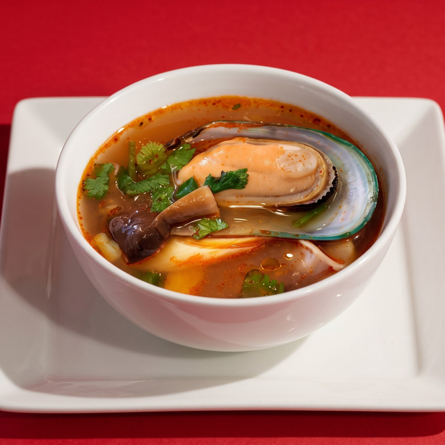 Tom Yum Broth.